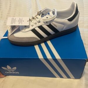 Adidas Samba women’s White and Black Shoes